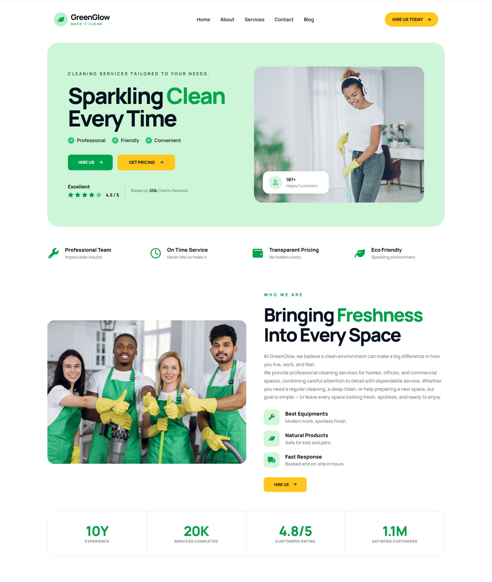 Photography website design
